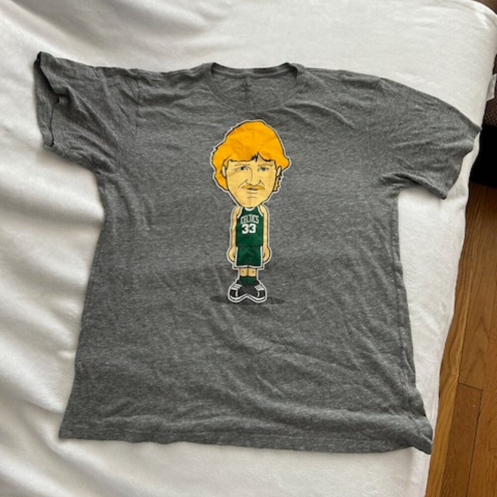 Boston Celtics Larry Bird t shirt